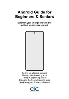 Smartphone Android - All models - manual. Smartphone Instructions.