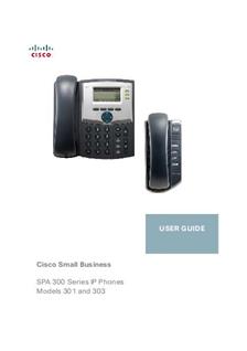 Cisco IP 303 Printed Manual