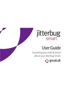 Jitterbug Smart manual. Smartphone Instructions.