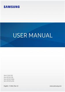 Samsung Galaxy M13 manual. Smartphone Instructions.