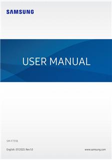Samsung Galaxy Z Flip 5 manual. Smartphone Instructions.