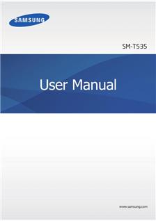 Samsung Galaxy Tab 4 10.1 LTE manual. Smartphone Instructions.