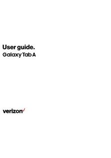 Samsung Galaxy Tab A8.0 (2015) manual. Smartphone Instructions.